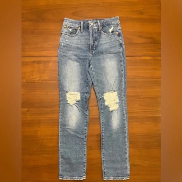 Madewell Perfect Vintage Jeans size 24 Denman Wash - Picture 4 of 9